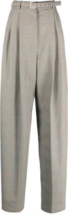 Sportmax Dames, Broeken, Beige, Maat: 3XS