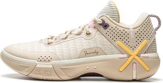 Li-Ning Wade Shadow 6 Mens Lightweight Breathable Anti Slip and Rebound Professional Basketball Game Shoes Khaki US 13/ UK 12