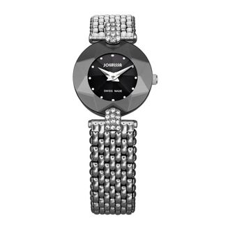 Jowissa Facet Strass - Dames - Horloges - Grijs - ONE Size - Accessoires