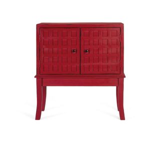 Giner&Colomer Mesita auxiliar de madera de mango de 81 cm