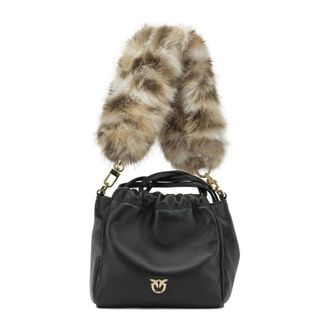 Pinko Bolso tipo saco de napa - Bags - Mujer - Negro - ONE SIZE