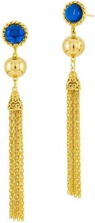 Savvy Cie Jewels Cubic Zirconia Drop Earrings in Blue at Nordstrom Rack