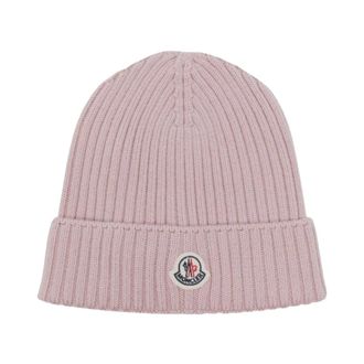 Moncler Stijlvol Meisje Hoed Accessoires - unisex - Hoeden - Roze - S - Accessoires