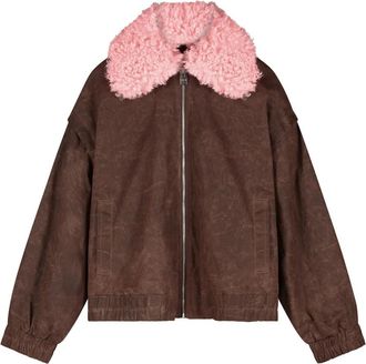Fab By Fabienne Chapot Jay Jacket - Dames - Bomber jackets - Bruin - XS - Katoen - Jassen