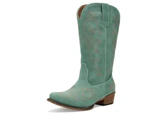 Roper Riley Boots Womens Dress Sandals Blue : 7.5 B - Medium, Synthetic