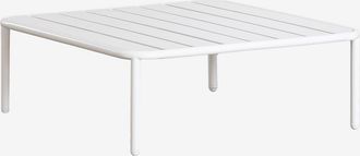 Sklum Mesa De Centro Para Jard&iacute;n Cuadrada 90x90 Cm En Acero Roubly Sklum