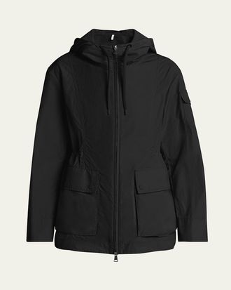 Moncler Leandro Short Hooded Parka