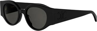 Celine Triomphe Stamp Zonnebril - Dames - Zonnebrillen - Zwart - 50 MM - Accessoires