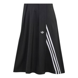 adidas (WMNS) adidas 3S Deluxe Skirt Asia Sizing Black LE9670