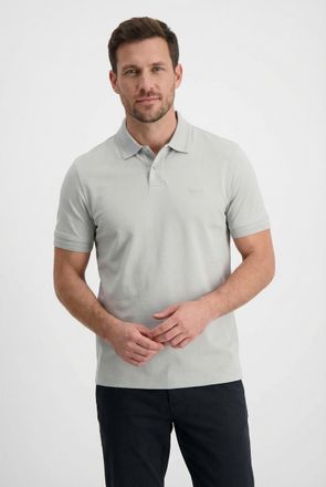 Boss Orange by Hugo Boss Poloshirt BOSS ORANGE Pe Interlock, Herren, Gr. XXL, silber043, Jersey, Obermaterial: 100% Baumwolle, regular fit, hoch geschlossener Ausschnitt, eing