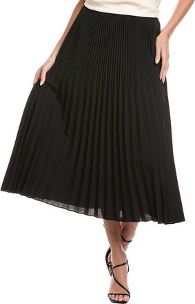 Eileen Fisher Eileen Fisher Petite Pleated Wool & Silk-Blend A-Line Skirt