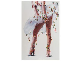 Schubiger M&ouml;bel Bild Kleid im Wind