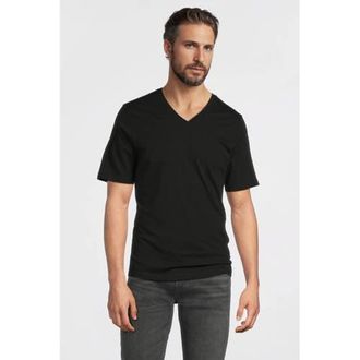 Anytime regular T-shirt zwart