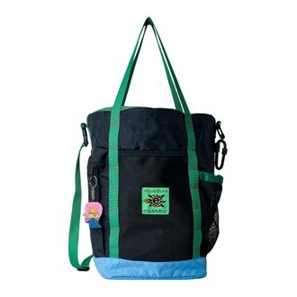 Brain Dead Tote Bags, male, Black, Size: ONE SIZE Mesh Pocket Tote Bag