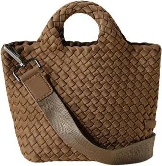 Naghedi St Barths Small Tote - Dames - Handtassen - Bruin - ONE Size - Tassen