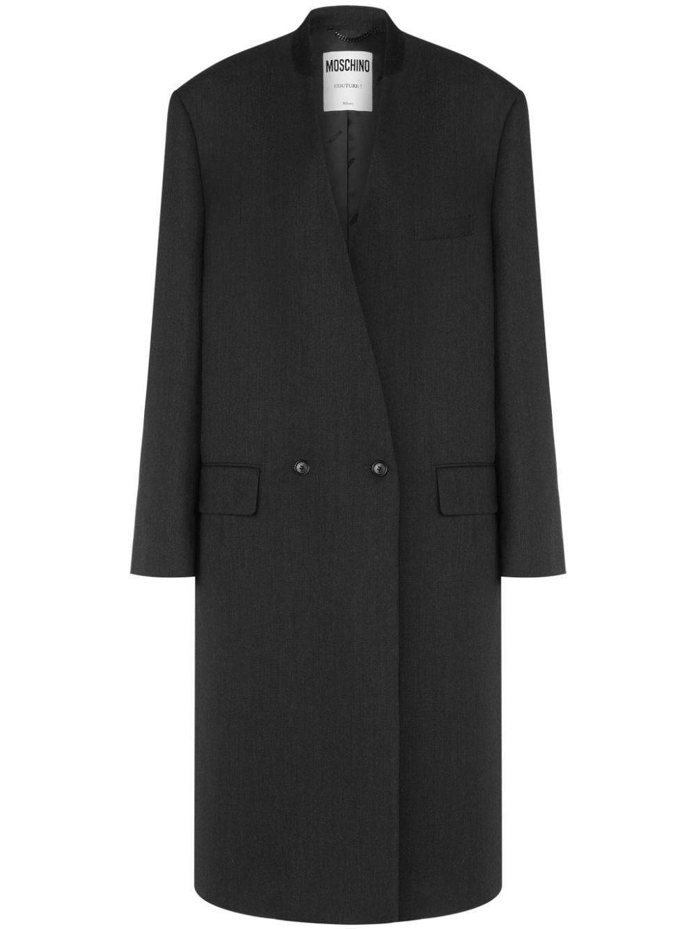 コート Moschino Long Coat Clothing MOSCHINO Cotton Blend Gabardine Long Trench Coat Moschino