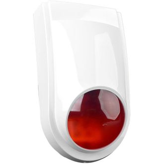 OEM Sirena Estrobosc&oacute;pica Exterior Con Alarma De 130 Db Y Luz Led Roja Intermitente Disuasoria, Alertas Remotas, Compatible Con Sistemas De Alarma