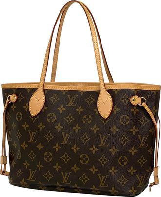Louis Vuitton Brown Monogram Handbag Tote Bag (Pre-Owned)