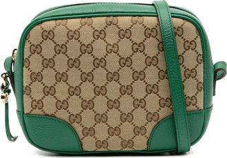 Gucci Borsa a tracolla Bree in tela GG 2016-2025 - Marrone