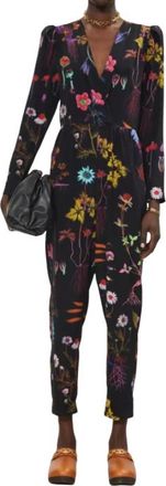 Stella McCartney Tuta Floral Silk Jumpsuit Size XS