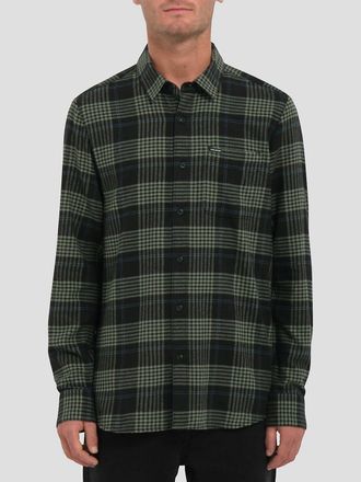 Volcom Caden Plaid Shirt zwart
