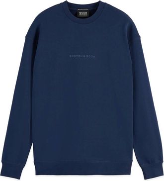 Scotch & Soda Heren, Sweatshirts & Hoodies, Blauw, Maat: XL