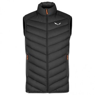 Salewa Sarner/Down Hybrid Vest Daunengilet f&uuml;r Herren | grau/schwarz