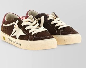 Golden Goose leather may low-top sneakers