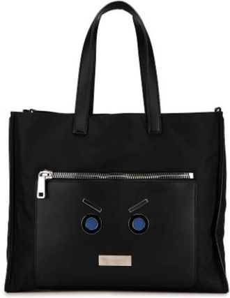 Fendi Pre-owned Tote Bags, female, Black, Size: ONE SIZE Pre-owned Leather Tote Bag