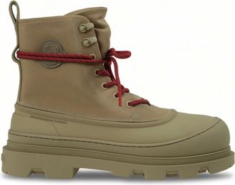 Moncler Vera Sheal Veterboots - Heren - Schoenen - Groen - Maat: 43 EU Zijde