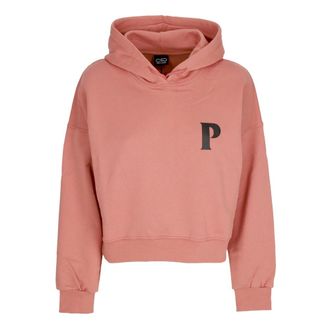 PROPAGANDA Hoodies & sweatvesten, Dames, Roze, S, Katoen, Pyromantics Croptop Hoodie
