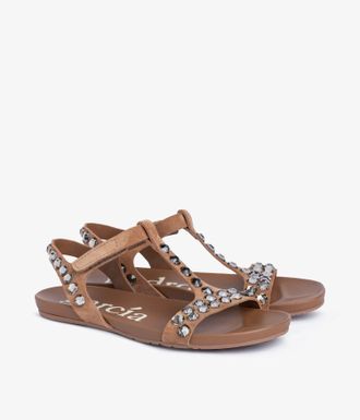 Pedro Garcia Anatomical sandal with crystal | Jeril | Fall-winter 26 |