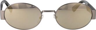 Moschino unisex, Accessoires, Grijs, Maat: 55 MM