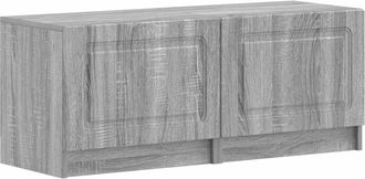 vidaXL Mueble De Tv Sonoma Gris Madera De Ingenier&iacute;a Vidaxl