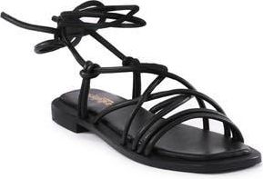 Seychelles Lilac Two Ankle Wrap Sandal in Black at Nordstrom Rack, Size 7.5