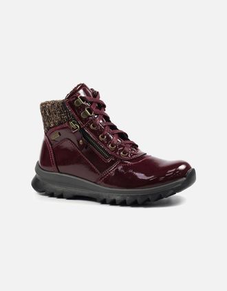 Lunar Womens Lunar Psyche Burgundy Waterproof Boot GLB135 - Red