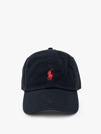 Ralph Lauren Cappello in cotone con ricamo iconico - POLO RALPH LAUREN - gender_Man