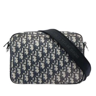 Dior Pre-owned Nylon Crossbody Bag - Dames - Pre-owned - Blauw - Maat: ONE Size Nylon