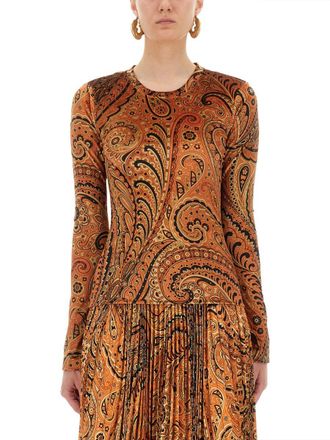 Etro Paisley Print Top