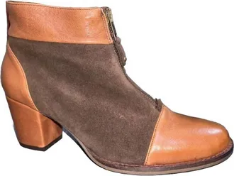 Eric Michael Womens Palma Ankle Boots In Brown Combo