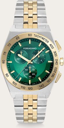 Ferragamo Men Vega New Chrono watch Green