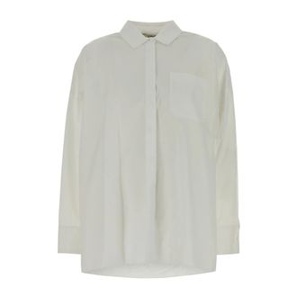 Max Mara Shirts, female, White, Size: M Gerona Shirt