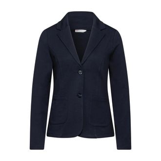 Street One Klassieke Blazer Lange Mouwen - Dames - Blazers - Blauw - L - Jassen