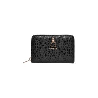 Guess Tamara Slg Medium Zip Around - Dames - Portefeuilles - Zwart - ONE Size - Accessoires