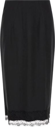 Ermanno Scervino Rokken, Dames, Zwart, S, Longuette Rok