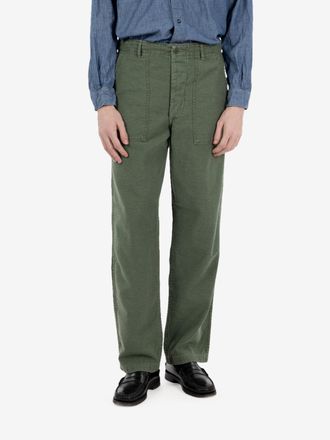 Orslow U.S. Army fatighue pants used wash green