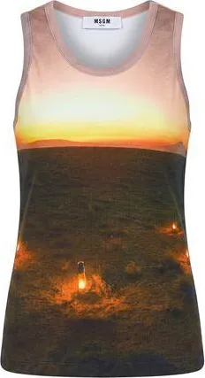 Msgm TOPWEAR - Tank Tops on YOOX.COM