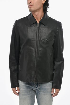 Diesel Leather Coach Jacket L-KORN-A Diesel