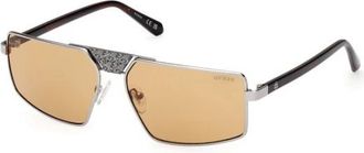 Guess Authentieke Bril met Topkwaliteit - unisex - Zonnebrillen - Grijs - 60 MM - Accessoires