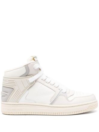Philippe Model La Grande lace-up sneakers - women - Leather - 36 - White